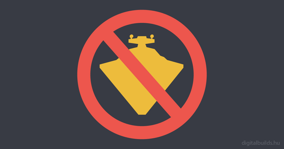 Ne építs csillag­rombolót!